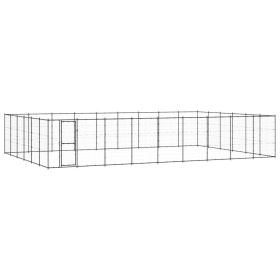 Outdoor Dog Kennel Steel 703.3 ft²