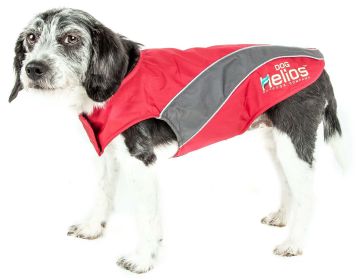 Helios Octane Softshell Neoprene Satin Reflective Dog Jacket w/ Blackshark technology (size: medium)